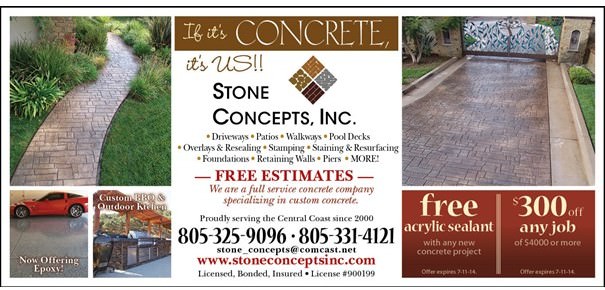 Stone Concepts Ad